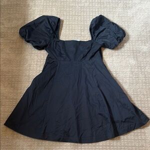 Hill House Blue Puff Sleeve Mini Dress